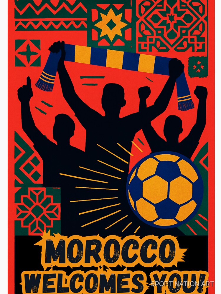 Morocco welcomes you ! by SPORT NATION ART