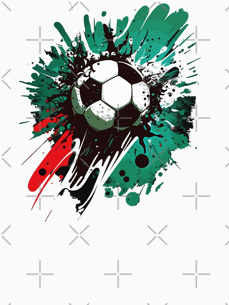 Unleashing Energy: A Colorful Football Masterpiece by Colorful Dreams