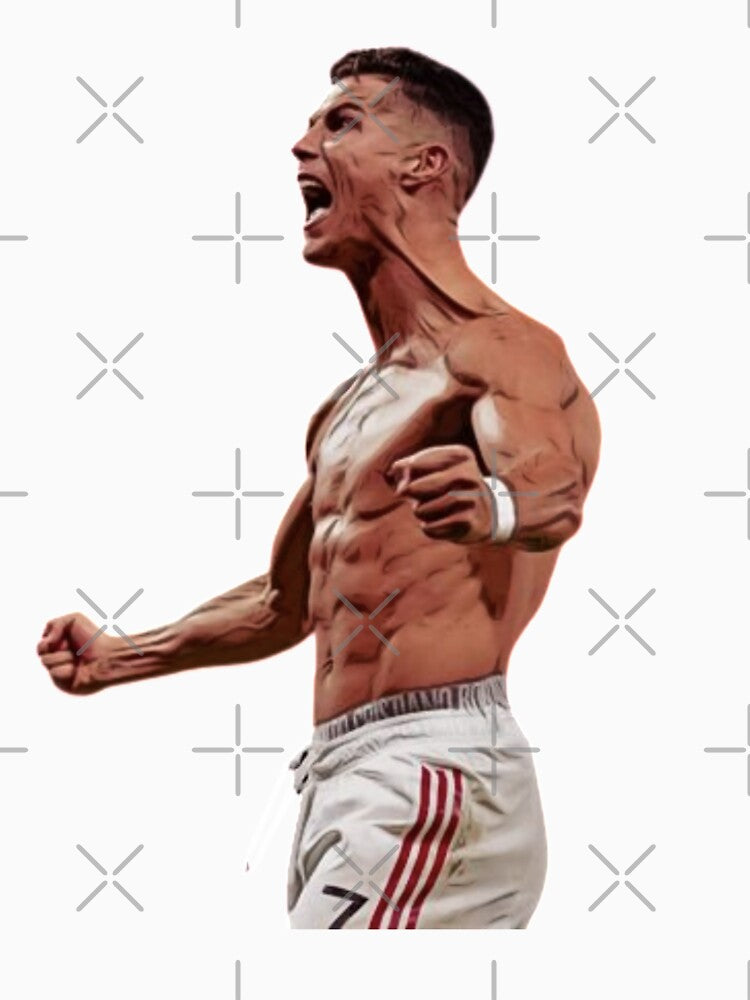 Ronaldo Last Minute Goal Celebration United 7 by ijdesigns