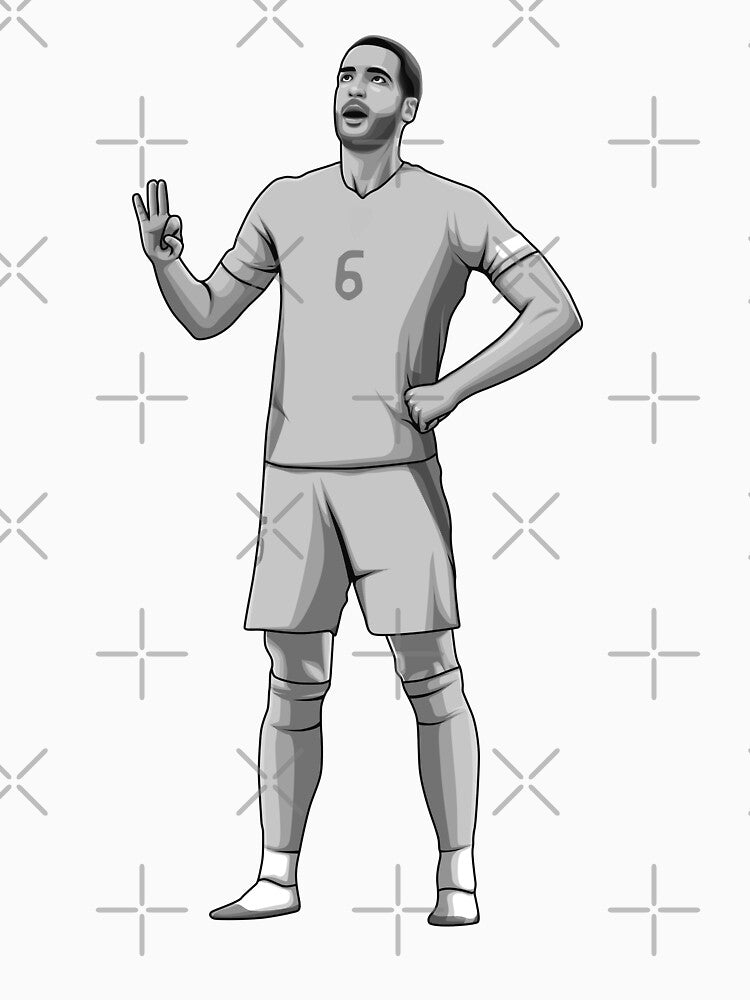 Mikel Merino Black and White Version by Aldduardo