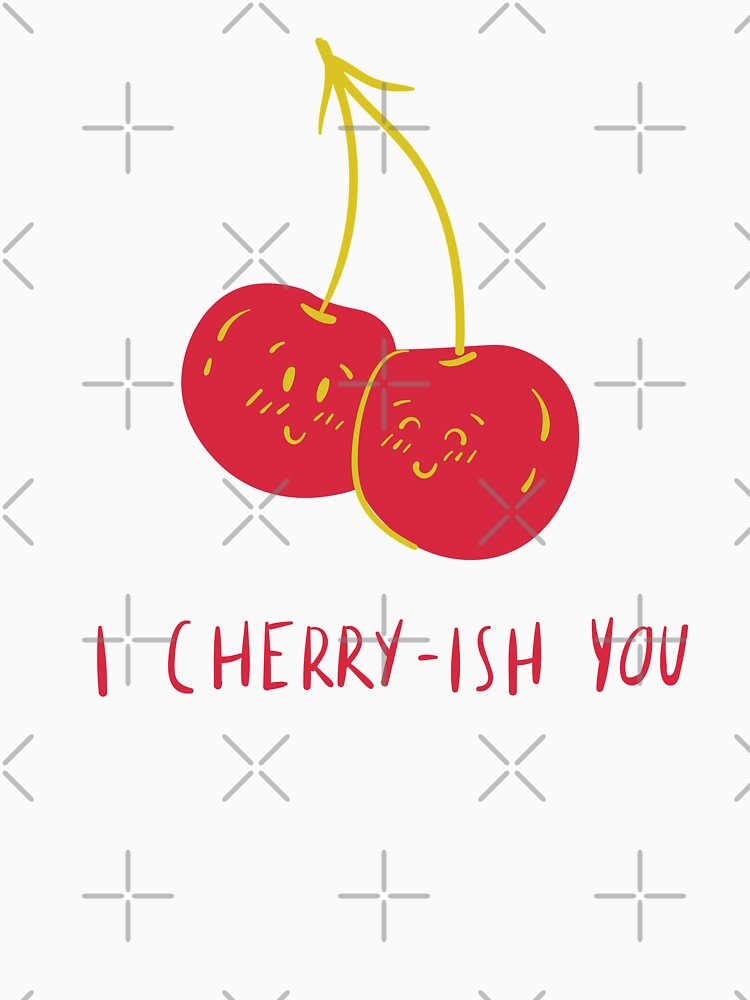 I Cherry-ish You - Witty Valentines Love Puns by ItsNikkiArts