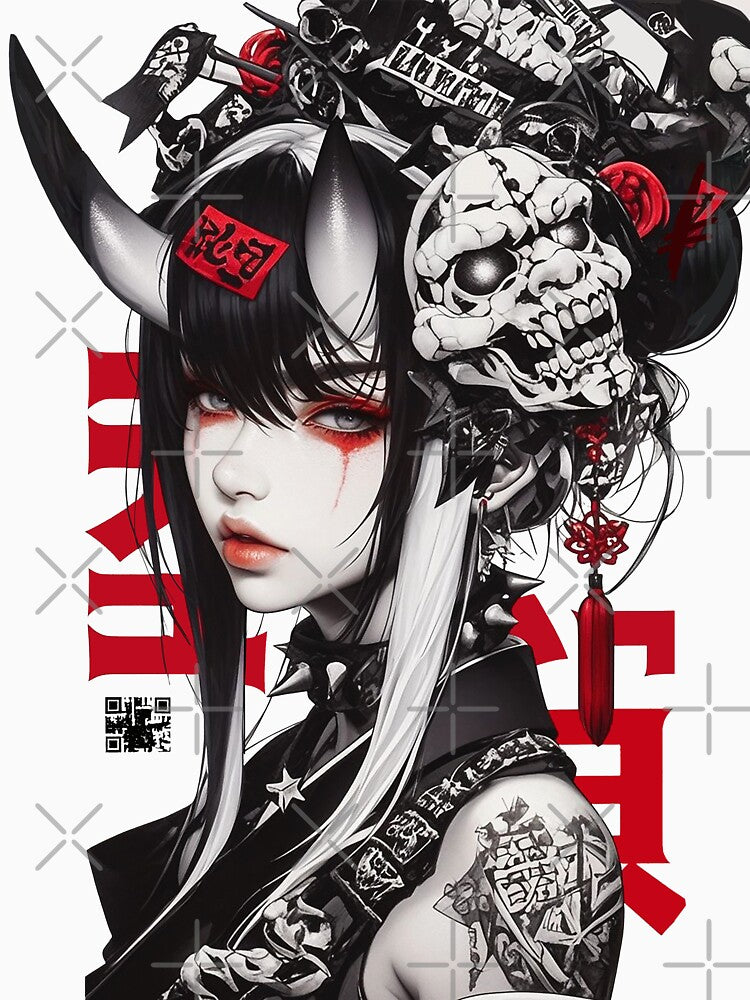 Cyberpunk Aesthetic Geisha by ShurikenStar