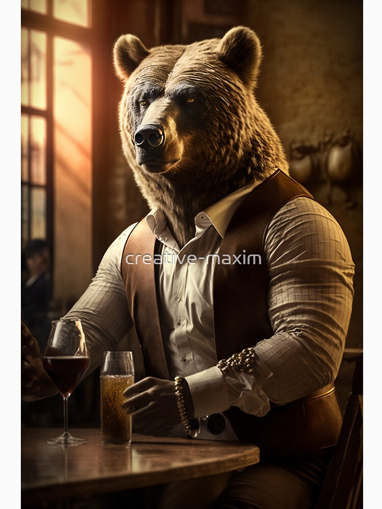 The Bear Necessities: A Toast to Corporate Success by creative-maxim
