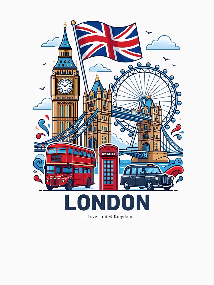 Copy of England Football Fan Cartoon Sticker | Three Lions Supporter by aminesez22