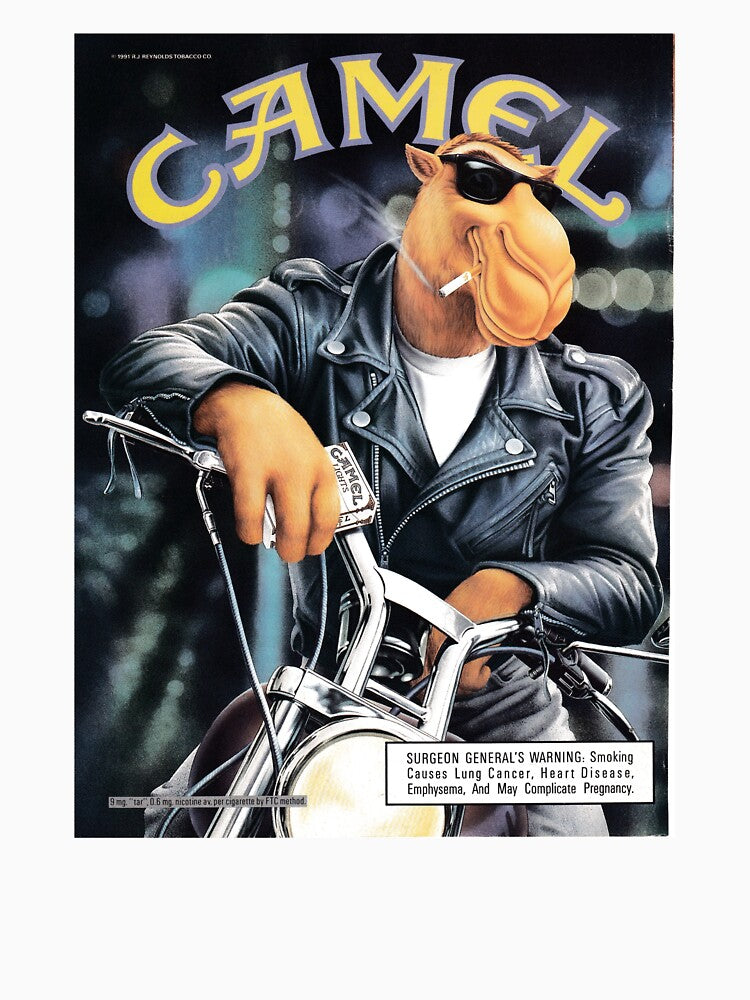 Joe Camel Motorcycle by tharsheblows