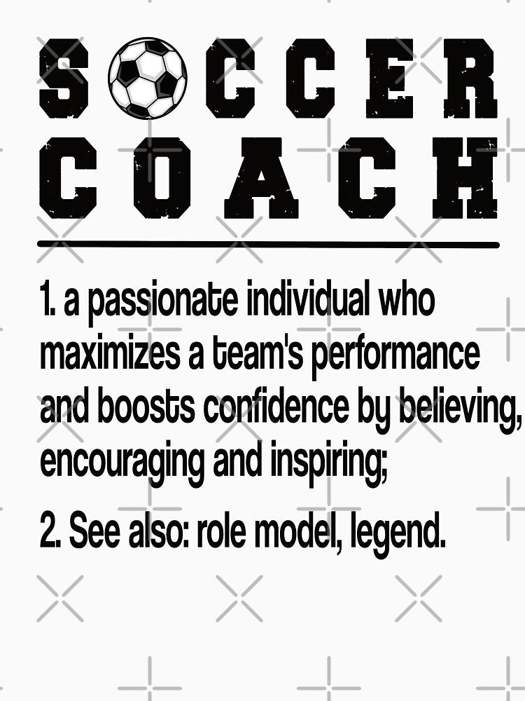 Soccer Coach Gifts Soccer Coaching Soccer Coaches by Pukiart