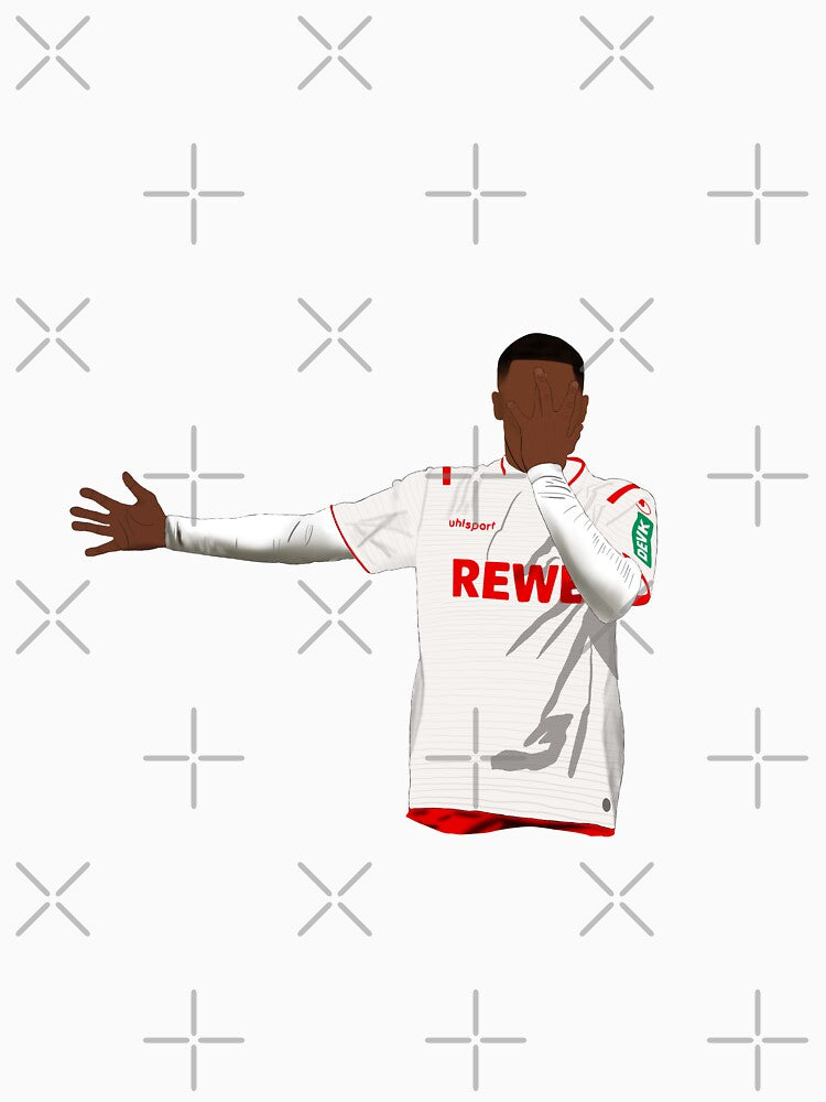 Ismail Jakobs - goal celebration by Anouck Heyer