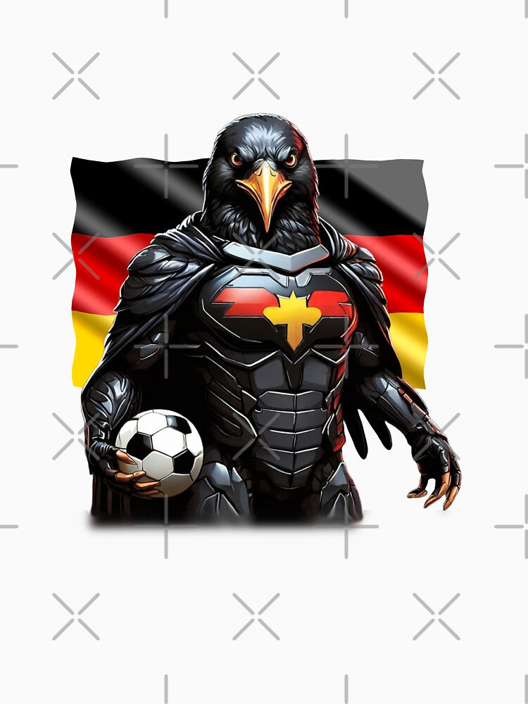 Germany European Championship European Football Raven Fan by BearsAndSkulls