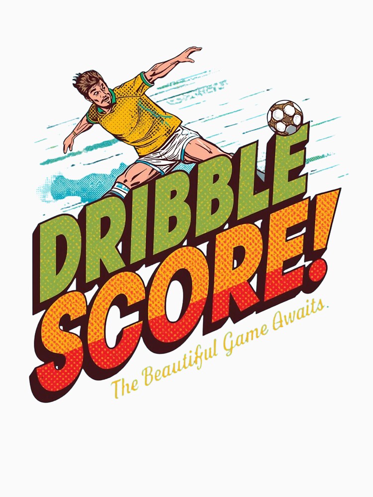 Dribble Score The Beautiful Game Awaits Vintage Soccer by PACS0011