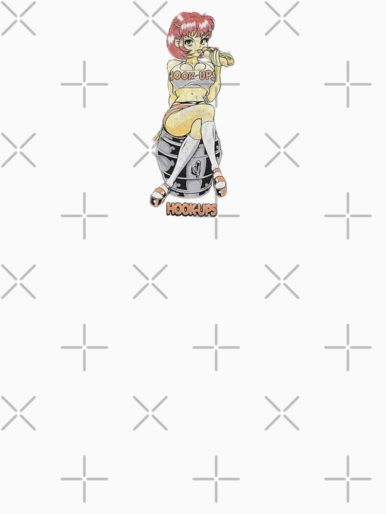 Vintage Anime Girl Hook Ups Skate Brand Cartoon Hookups Hook-Ups Sexy Animated Hooters Glizzy Beer by jackyboi