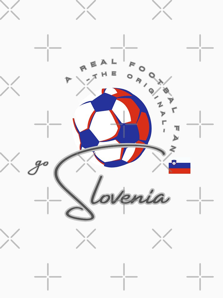 Slovenia. National Football Team. Football fan. The Original. by CreativeBizarre