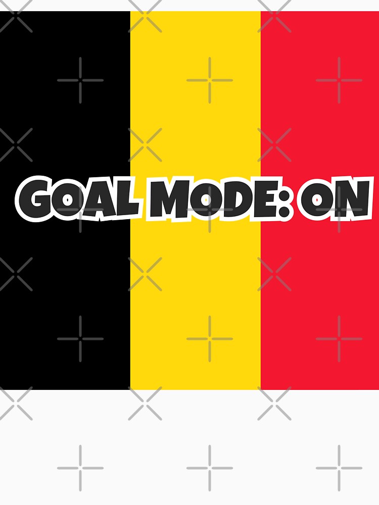 Belgium Soccer Fan Shirt – GOALMODE: ON Football Tee by LovelyHappyGift
