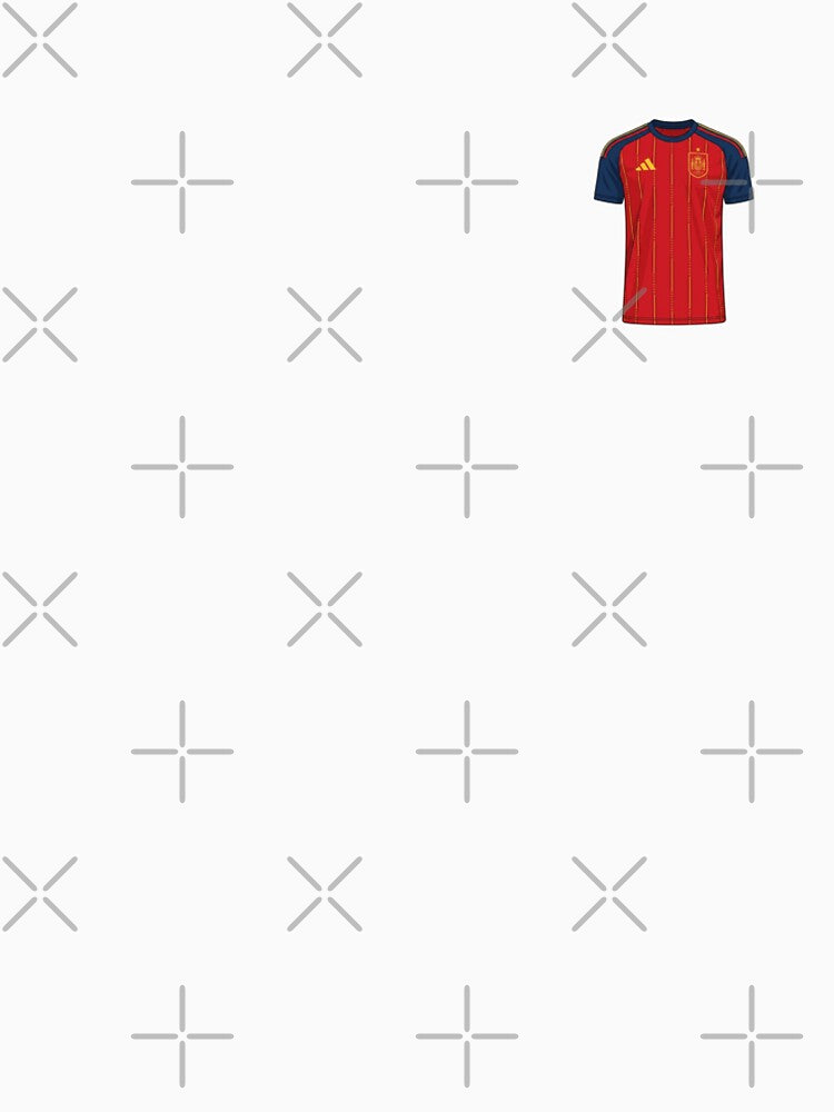 Spain National Team Red Soccer Jersey by rissershop