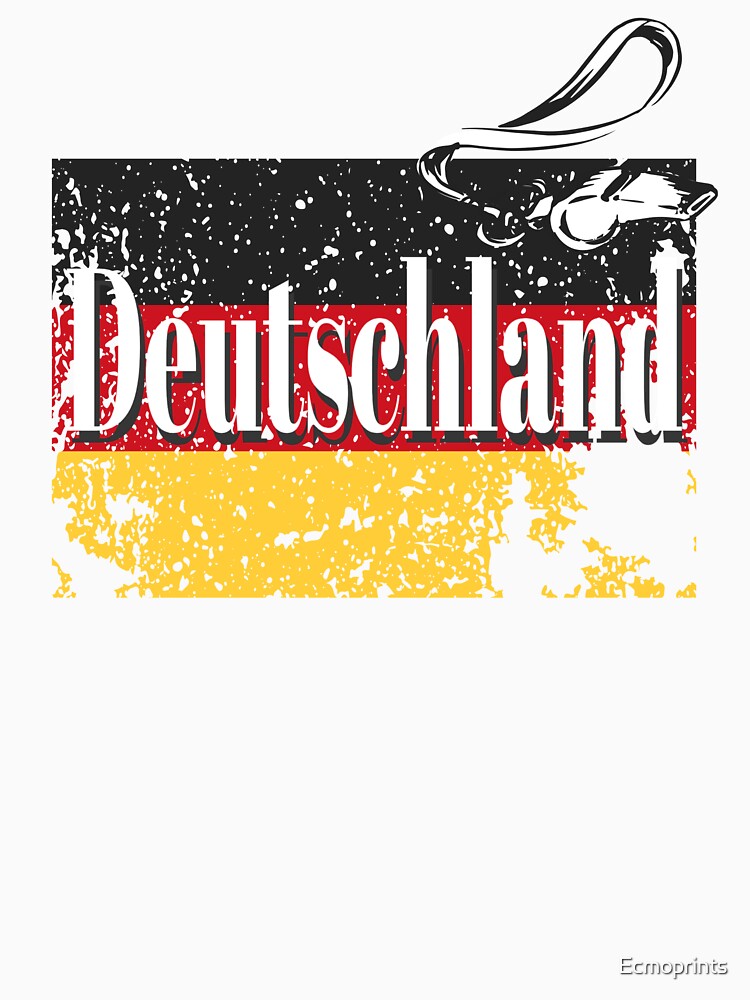 Germany flag with whistle by Ecmoprints