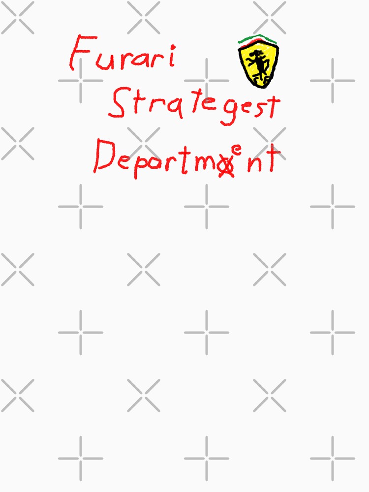 "Official" Ferrari Strategy Department Shirts by krugmeister65