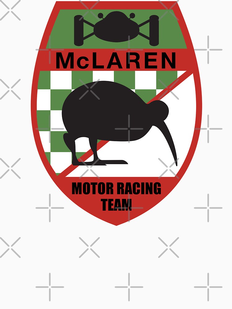Bruce McLaren Motor Racing Team first logo - 1963 by retropetrol