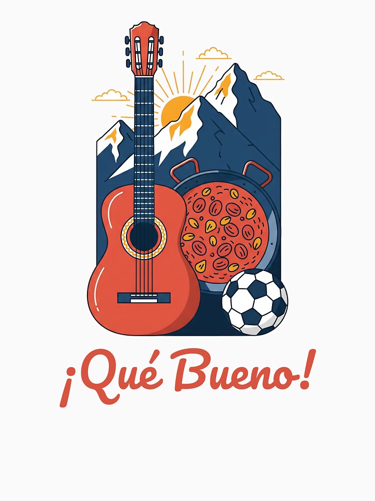 ¡Qué Bueno! – Modern Spanish Icons Graphic Design by Renwero Design