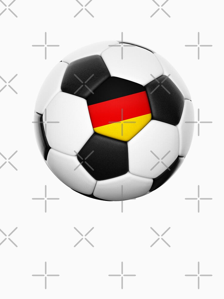 germany flag football by LiteratiOnline
