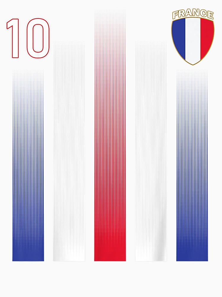 France 10 Soocer Jersey France Football Fan Soccer by helamanhudayfi