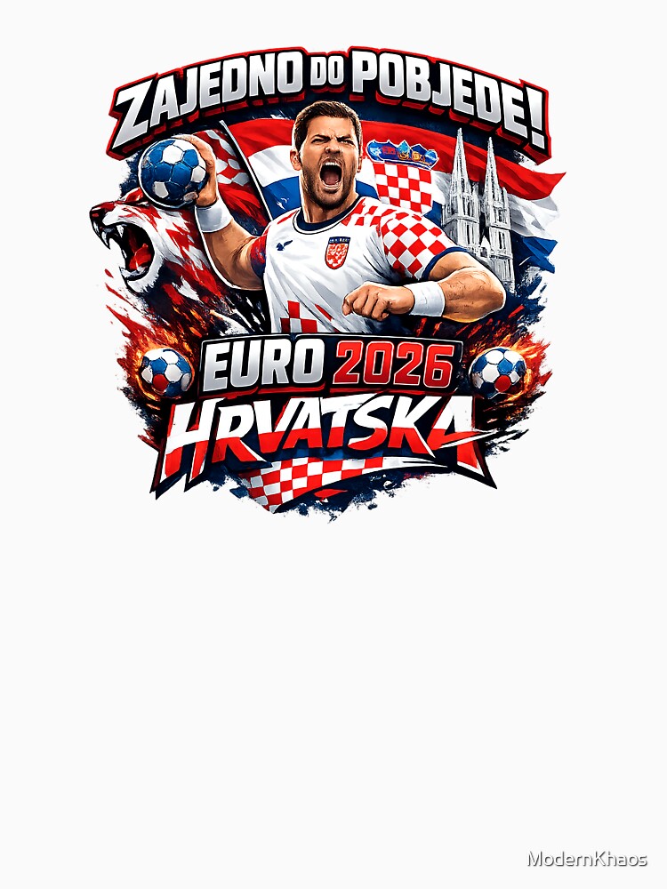 Croatia Handball Fan Gear: The Ultimate Vatreni Merchandise by ModernKhaos