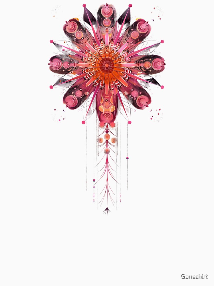 Pink Mandala by Ganeshirt