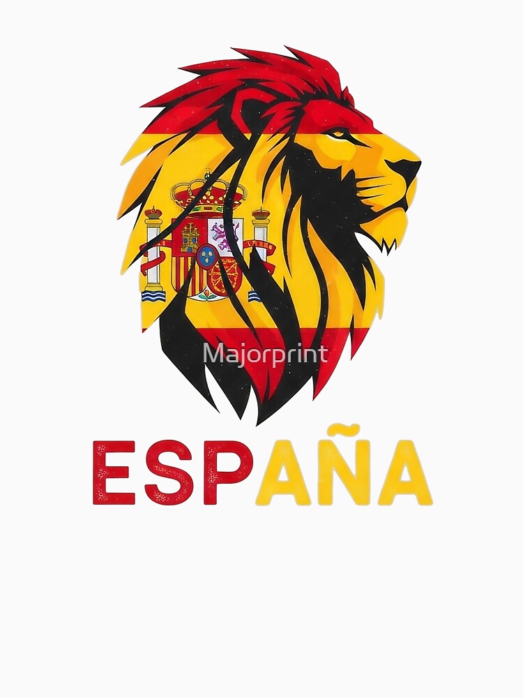 Spain Soccer Lion of España by Majorprint