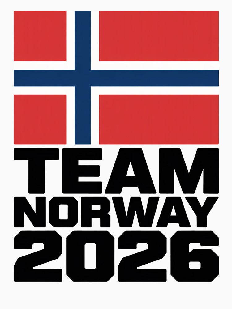 Team Norway 2026  Soccer Fan T-Shirt V5 by DBWStudios