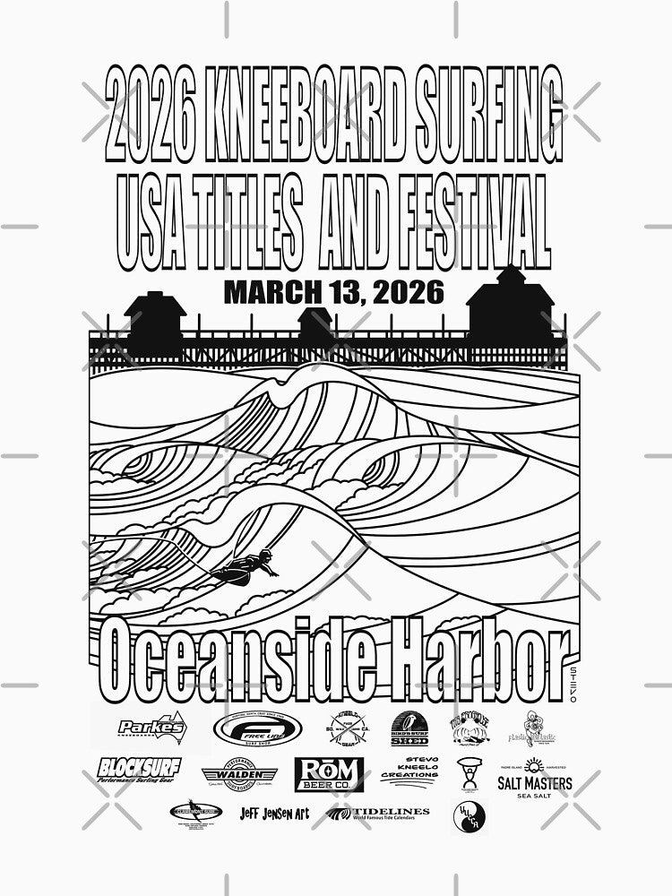 2026 Kneeboard Surfing USA Titles and Festival by StevoKneelo