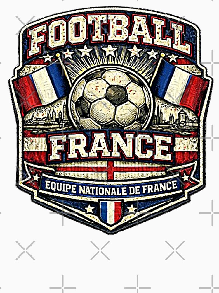 SOCCER FOOTBALL FRANCE VINTAGE by Atelier RLGS