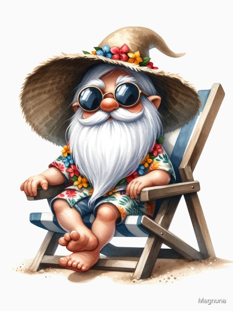 Cute Summer Gnome by Magnuna