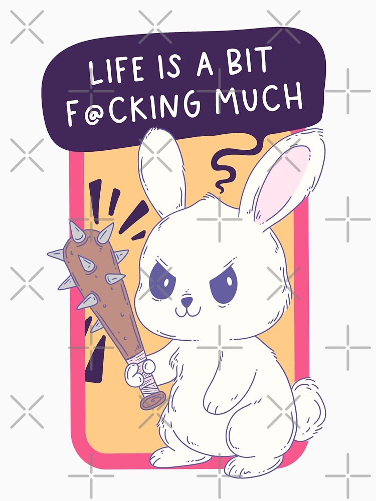 Life Is A Bit Much Bunny by Jess.a.creates