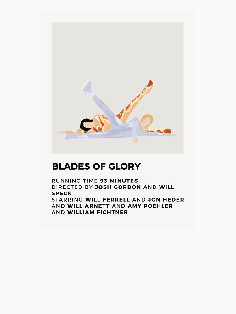 Blades Of Glory Minimalist Poster by honeydesigns