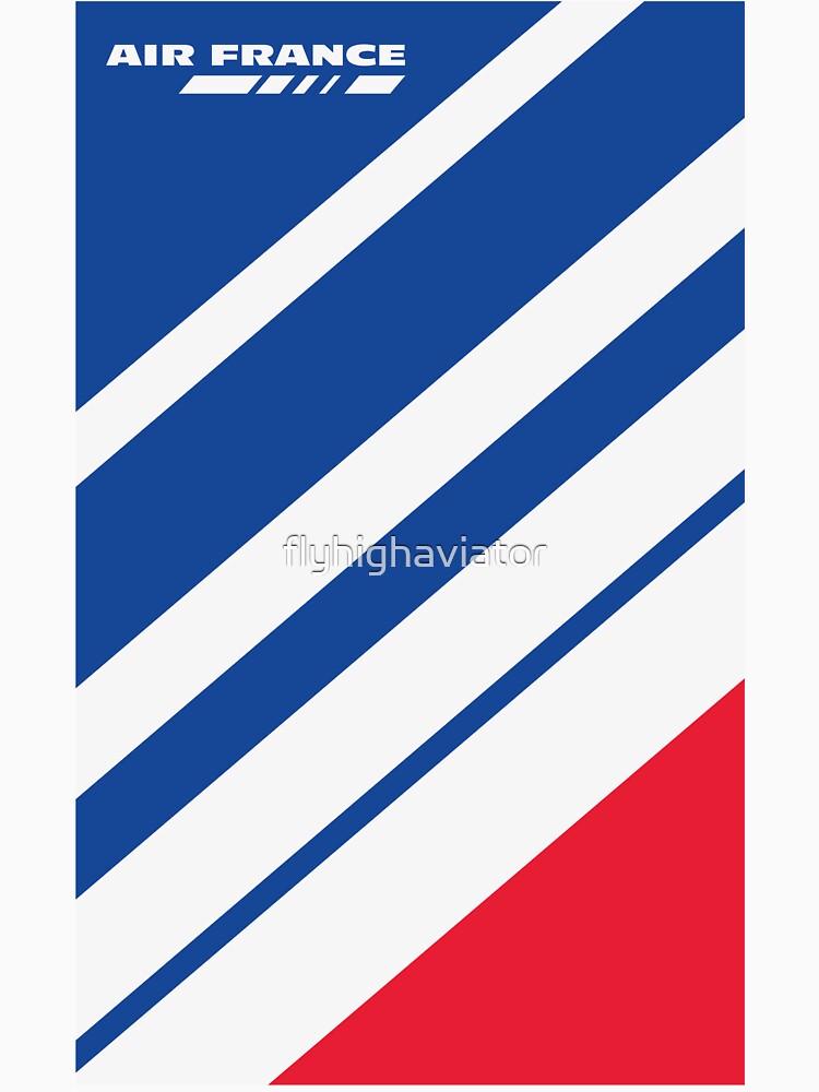 Air France Aircraft Livery Abstracted by flyhighaviator
