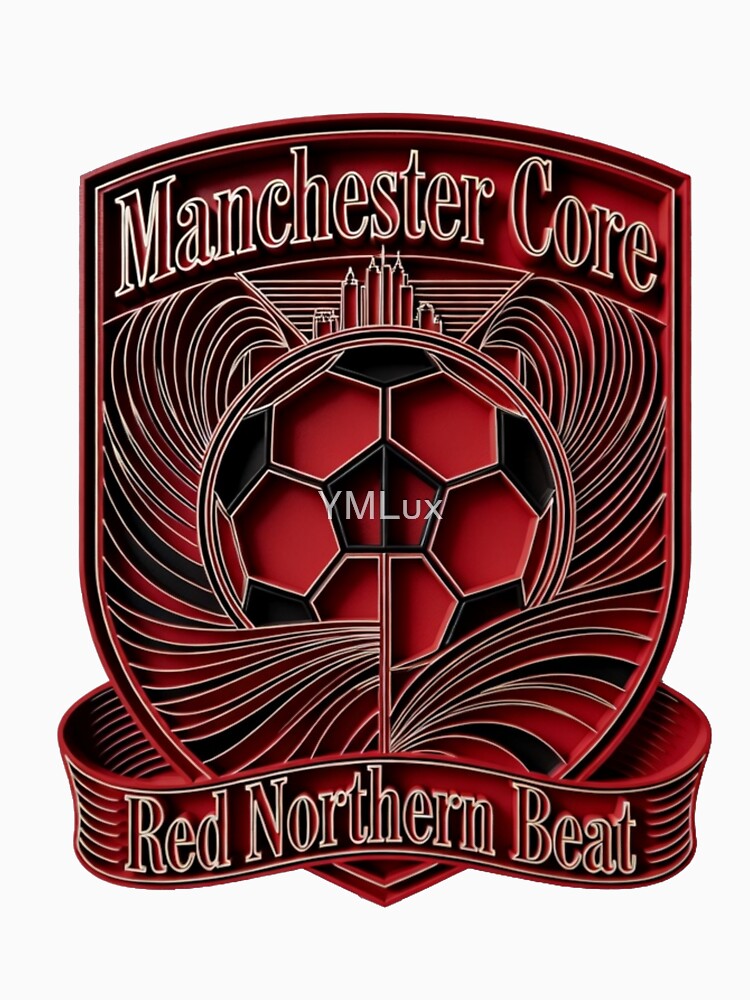 Northern Soul Manchester Core Tee & Red Beat Mug – Ultimate Soccer City Pride Set by YMLux