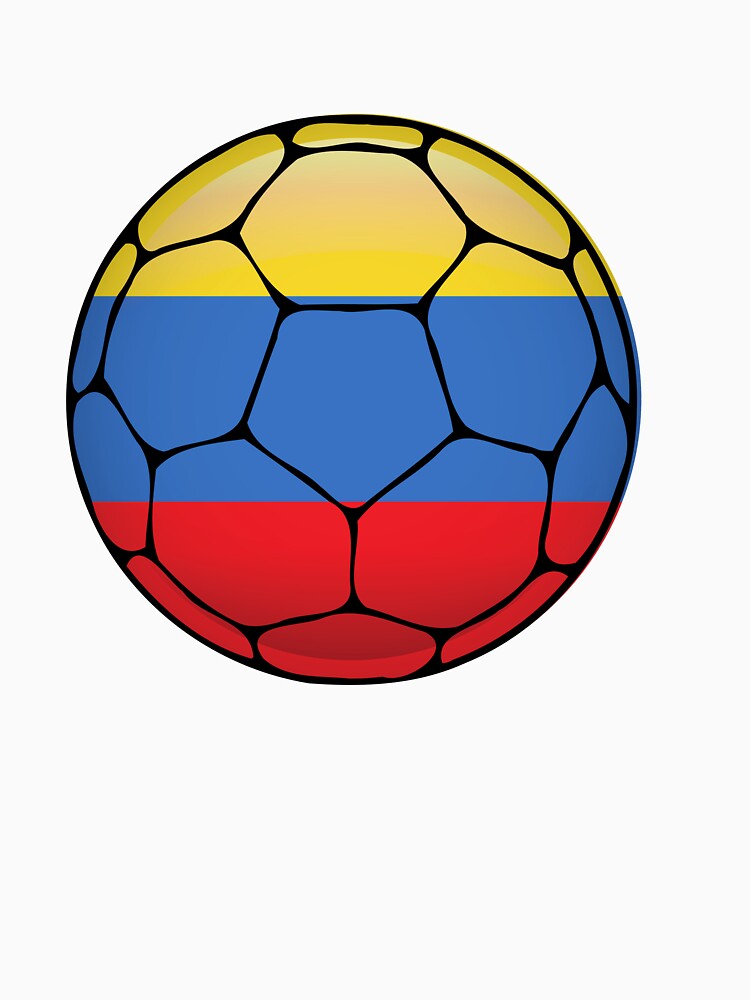 Colombia Soccer Ball by ehgraphics15