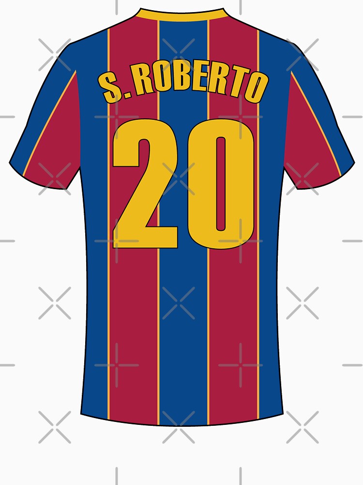 Sergi roberto Barcelona football jersey number by Justtrendytees