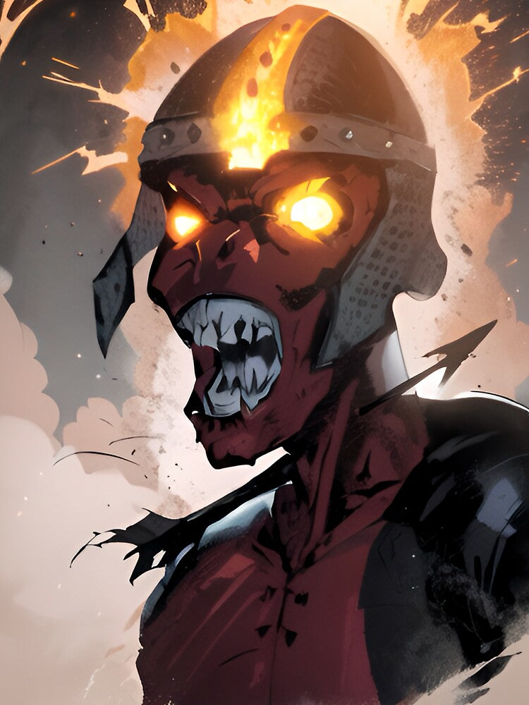 Demon zombie norman by Glenbobagins