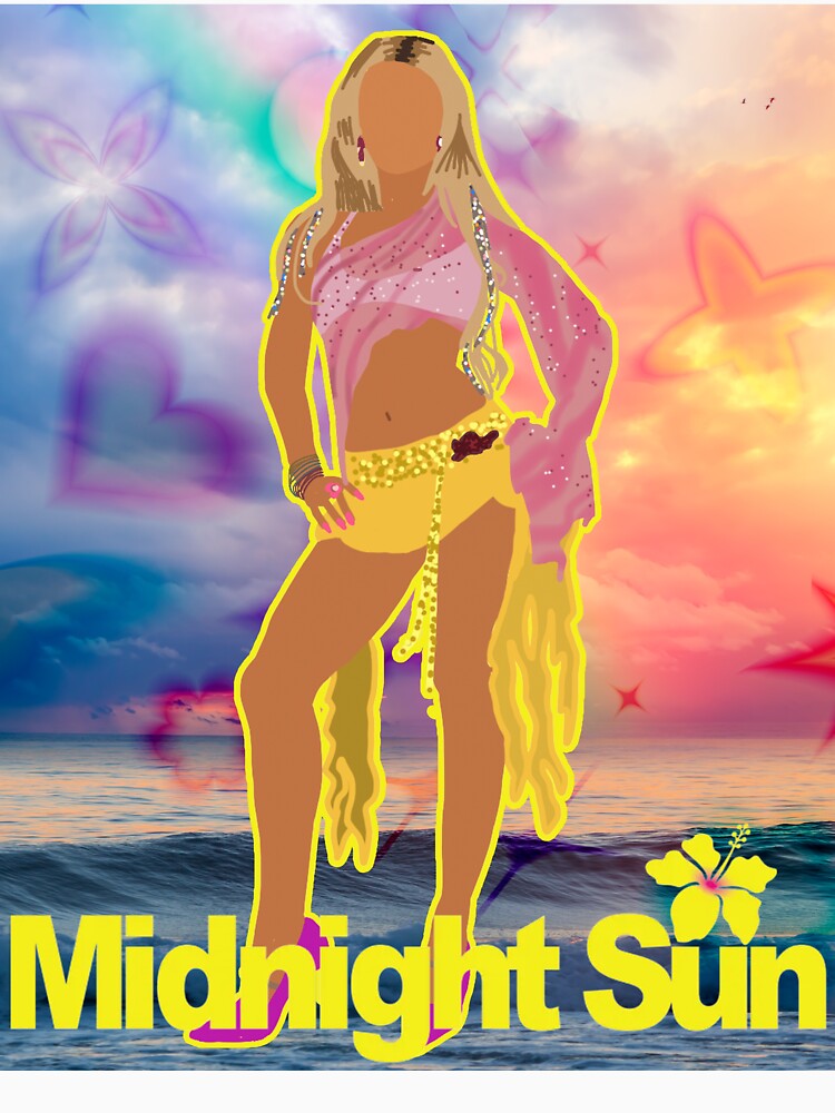 Zara Larsson Midnight Sun Print by artshlyn