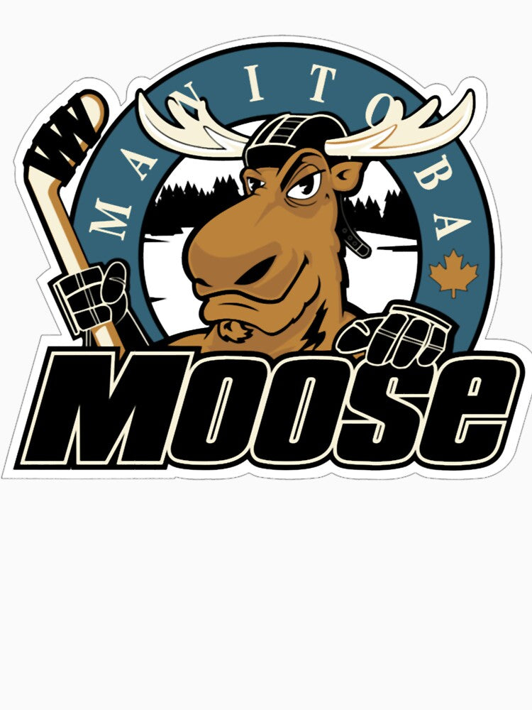 Vintage Manitoba Moose Logo by Cadalter