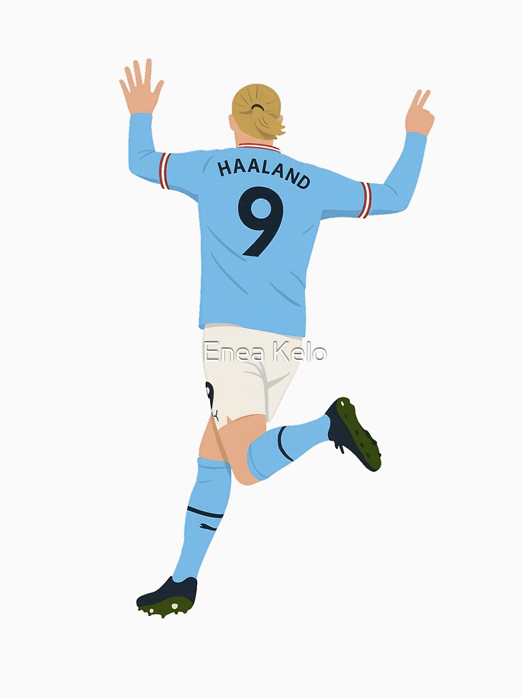 Erling Haaland Goal Celebration Sticker by Enea Kelo