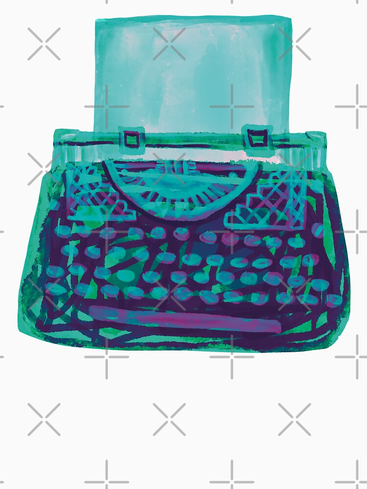 Abstract Retro Typewriter Illustration by ZaraRoza