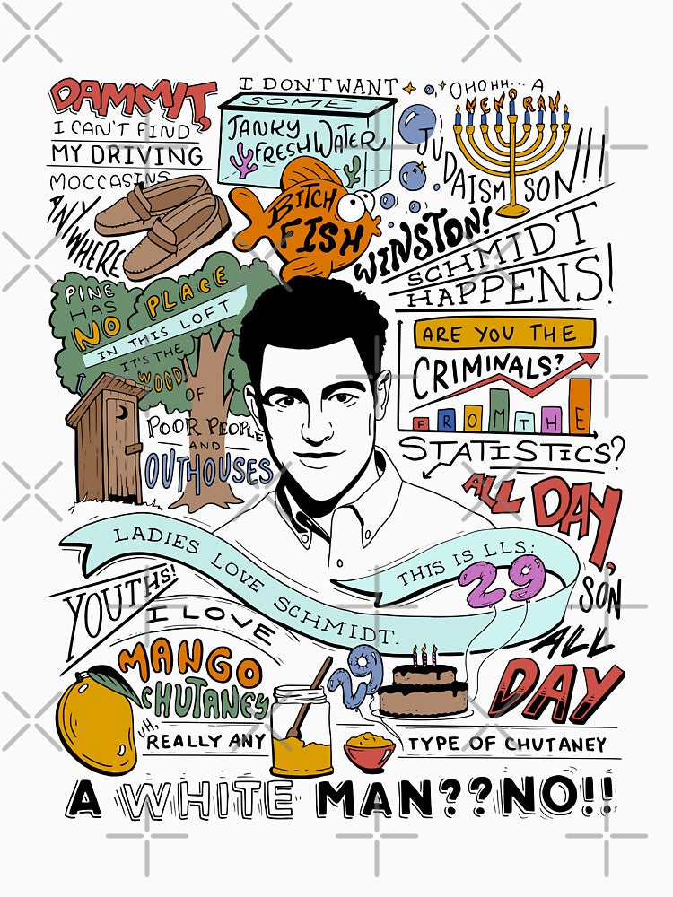 Schmidt Best Quotes (Colorized) by catlashley