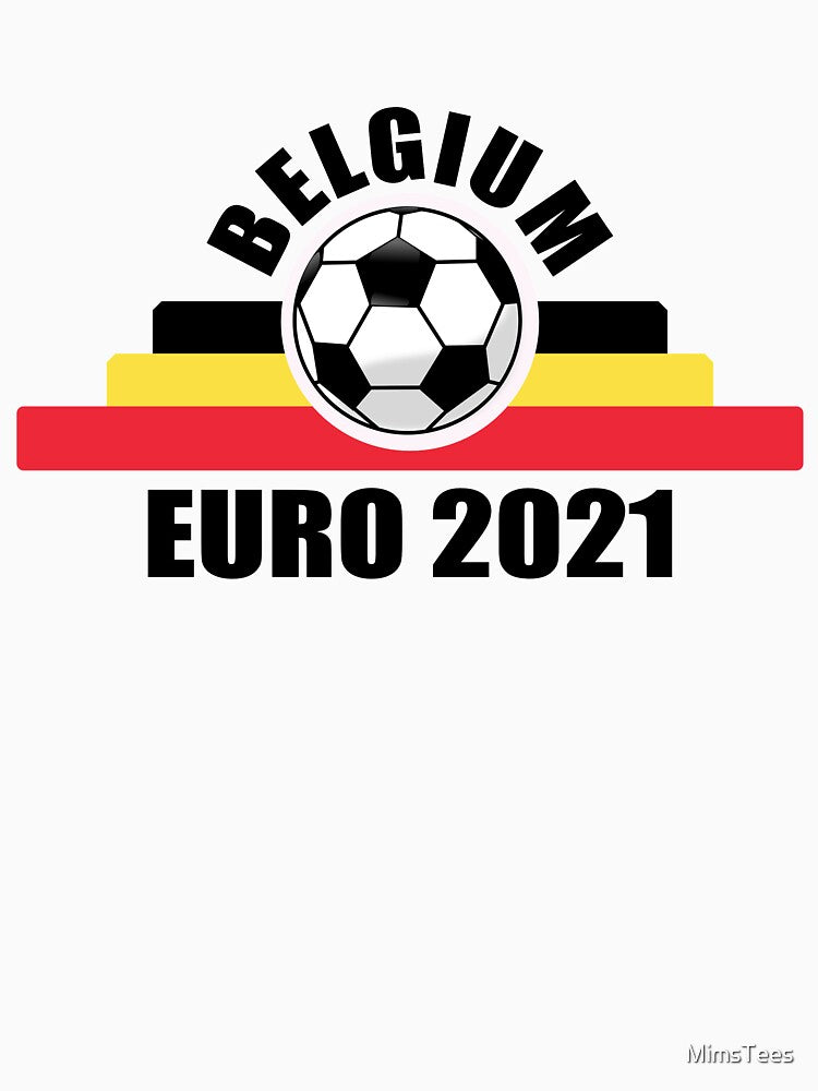 Belgium Euro 2021 Belgian Football Team Supporter by MimsTees