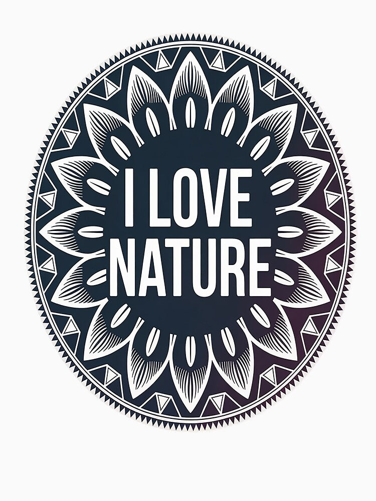 I Love Nature Cute Nature Lover by TheRetroStyle
