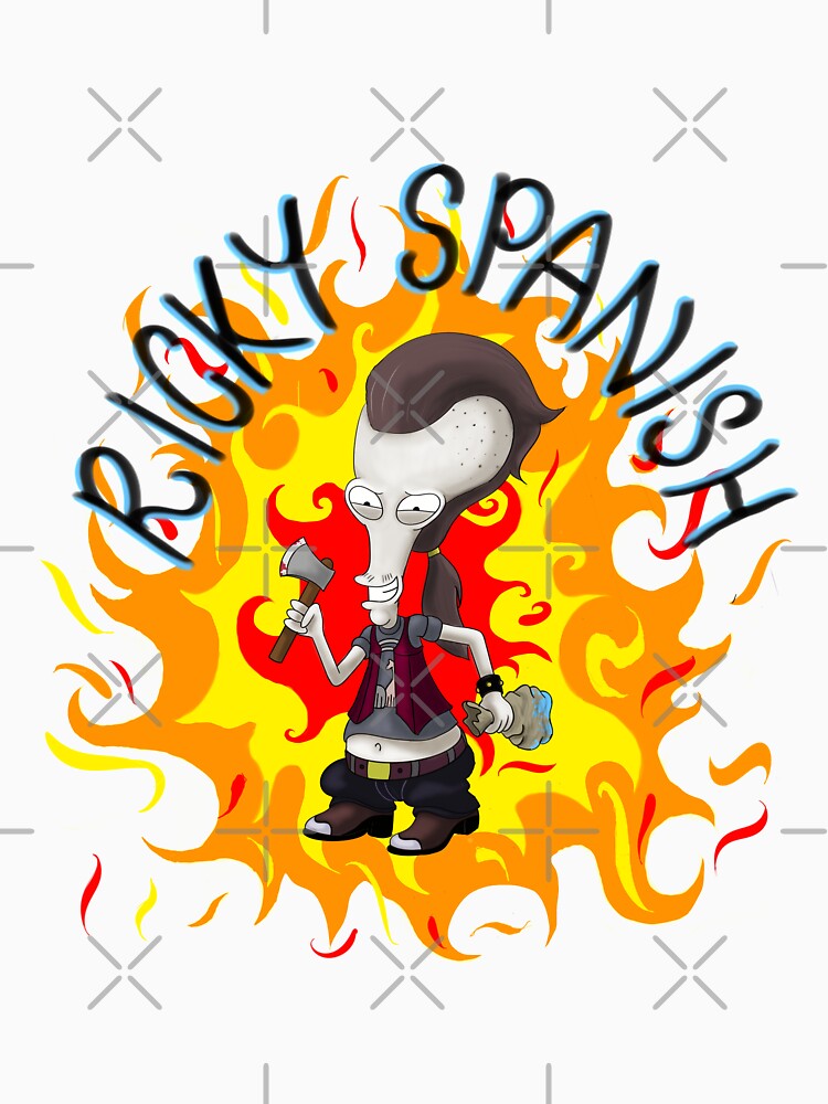 Ricky Spanish - Roger the Alien American Dad by pinkart666
