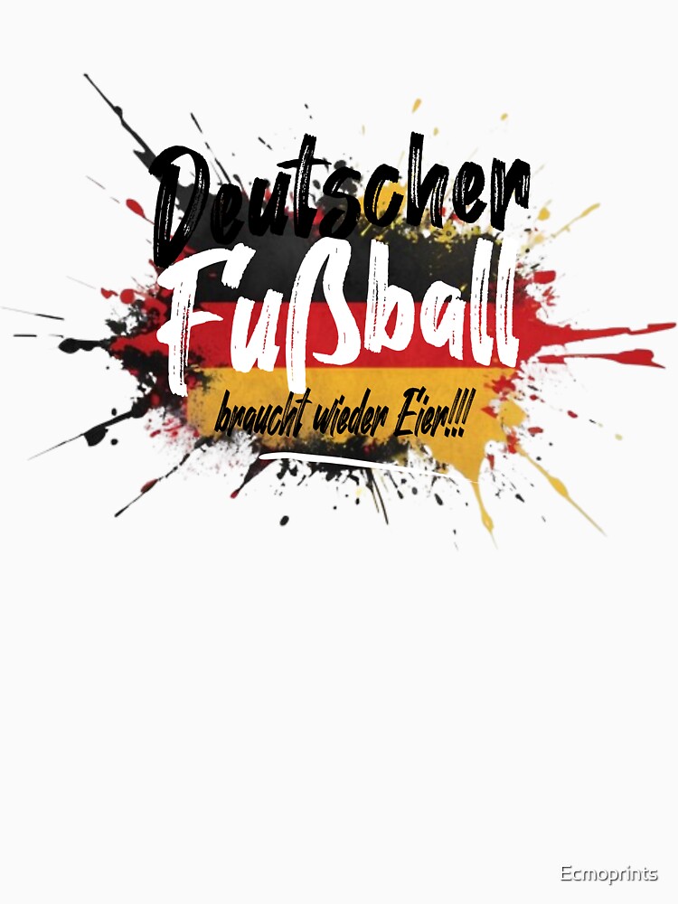 German football needs balls again by Ecmoprints