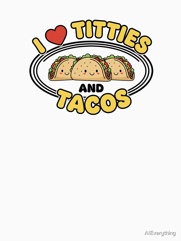 I Love Titties and Tacos by AIEverything