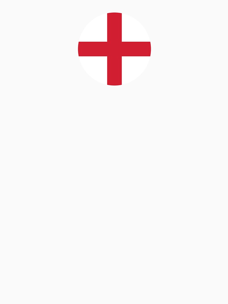 England Flag Roundel (On Blue) by STUDIO-72