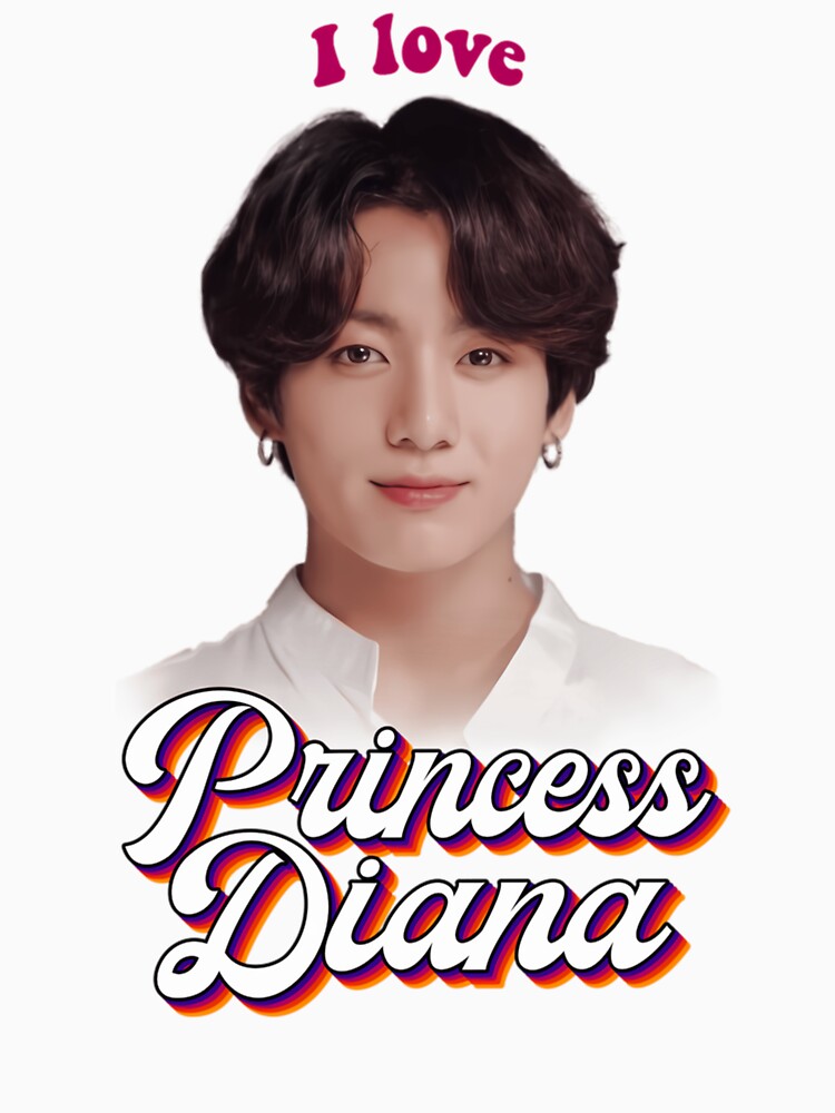 Princess Diana Jungkook Kpop Retro Meme by Msaishafannerst