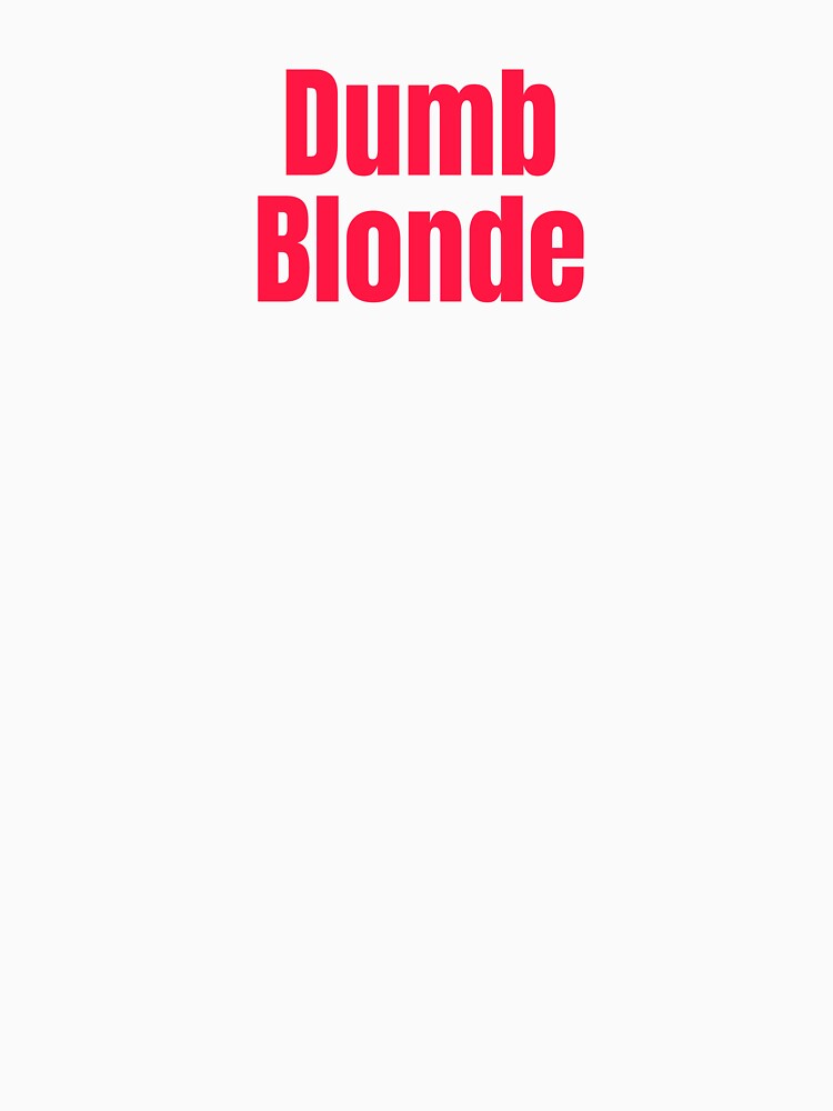 Dumb blonde by Qilla